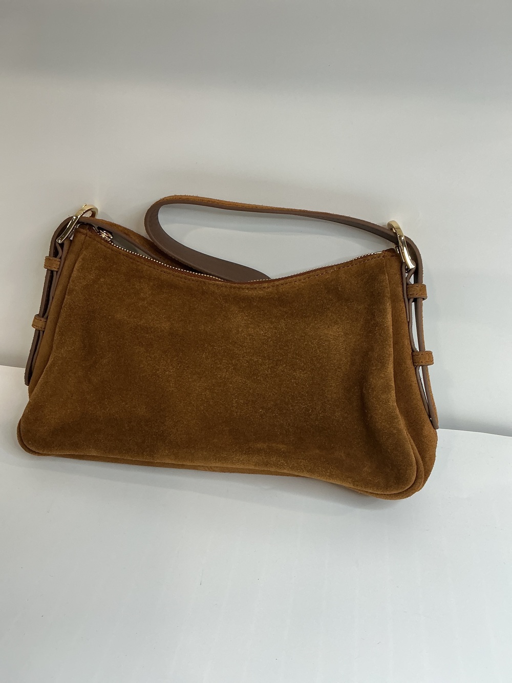 Suede Small Shoulder Bag
